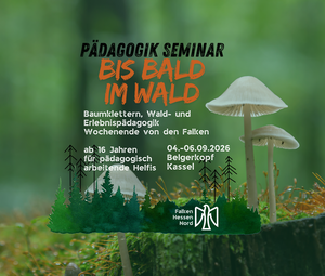 Bis Bald im Wald Banner